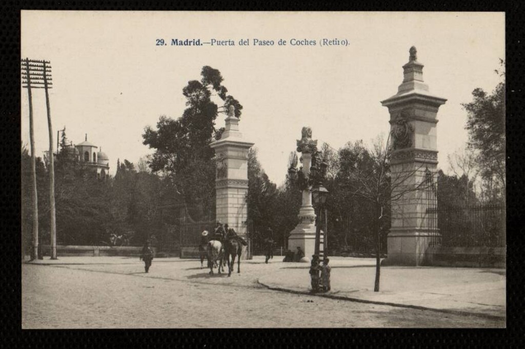 Miniatura de Puerta del Paseo de Coches (Retiro)