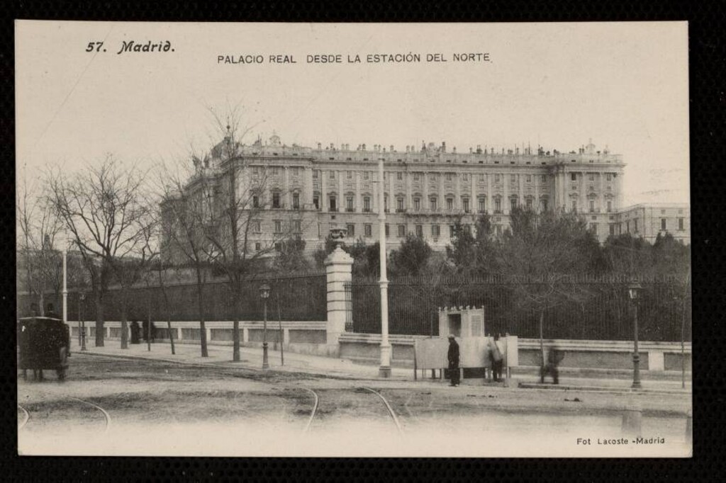 Miniatura de Palacio Real desde la Estación del Norte