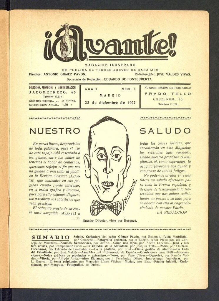 Miniatura de Avante: magazine ilustrado