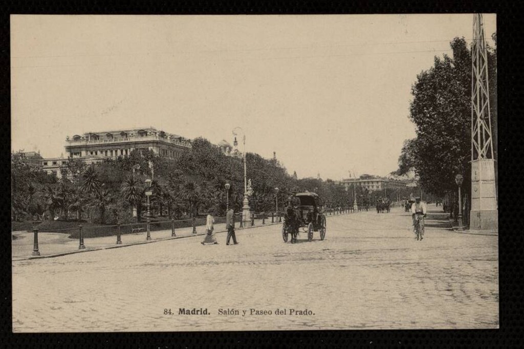 Miniatura de Salón y Paseo del Prado