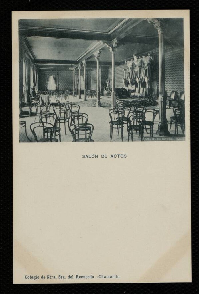 Miniatura de Colegio de Nuestra Señora del Recuerdo. Salón de actos