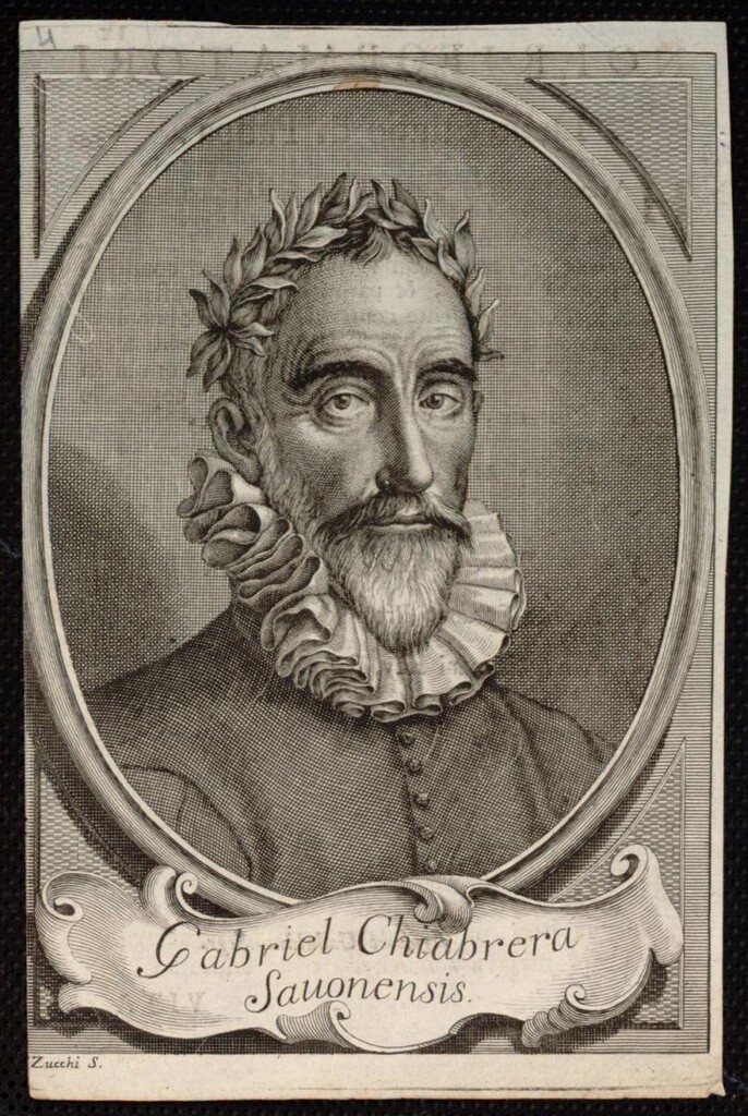 Miniatura de Gabriel Chiabrera Sauonensis