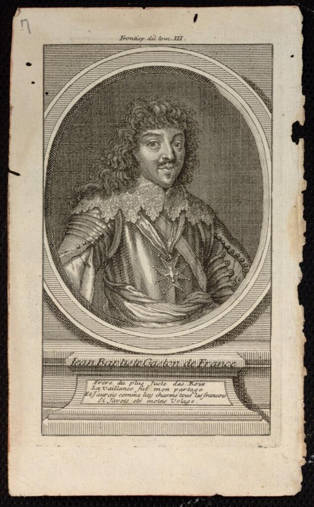 Miniatura de Jean Baptiste Gaston de France