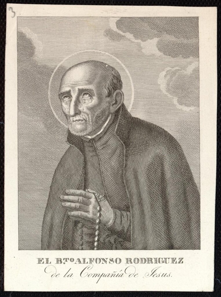 Miniatura de El Beato Alfonso Rodríguez de la Compañía de Jesus