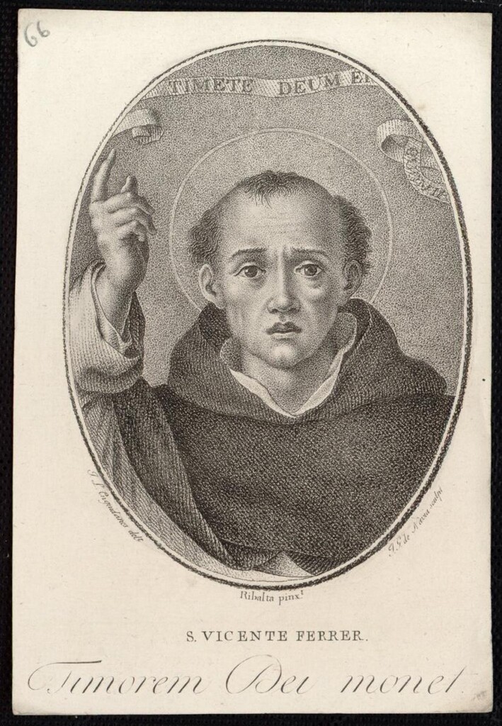 Miniatura de San Vicente Ferrer