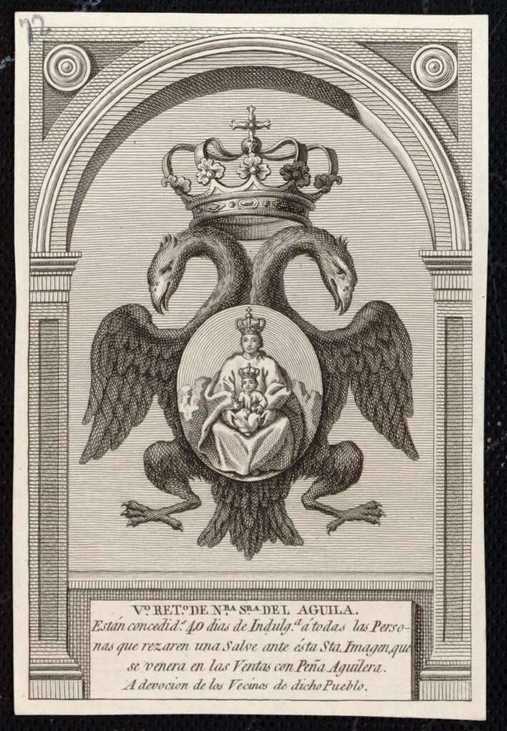 Miniatura de Virgen del Águila