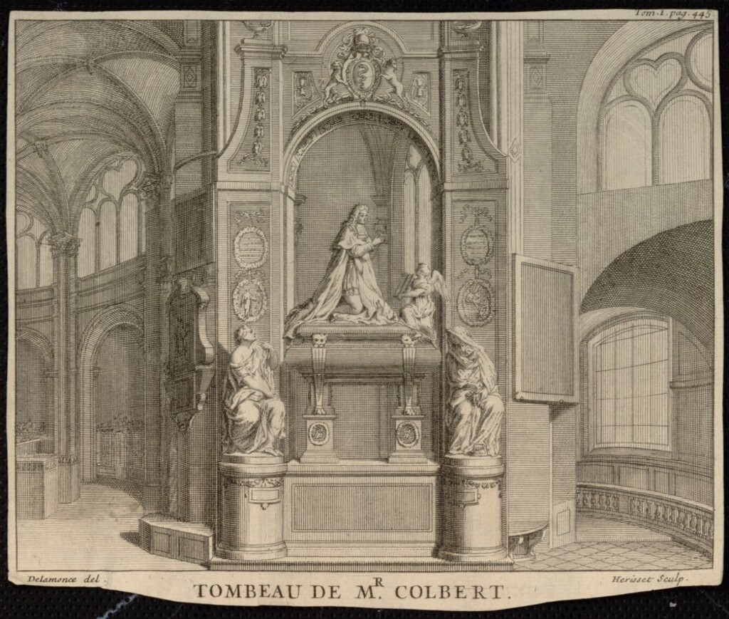 Miniatura de Tombeau de M.r Colbert
