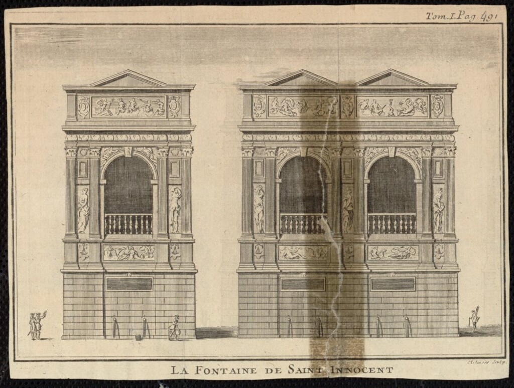 Miniatura de La Fontaine de Saint Innocent