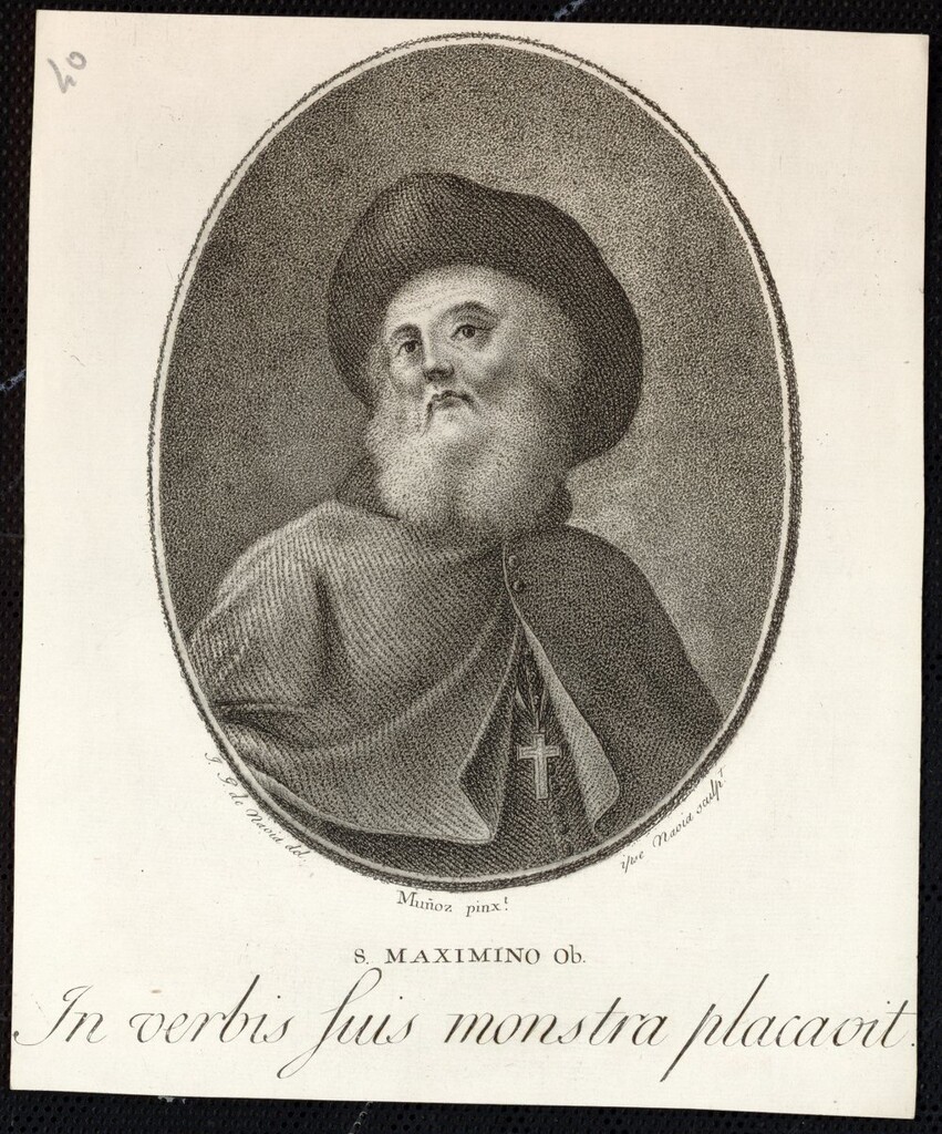 Miniatura de San Maximino