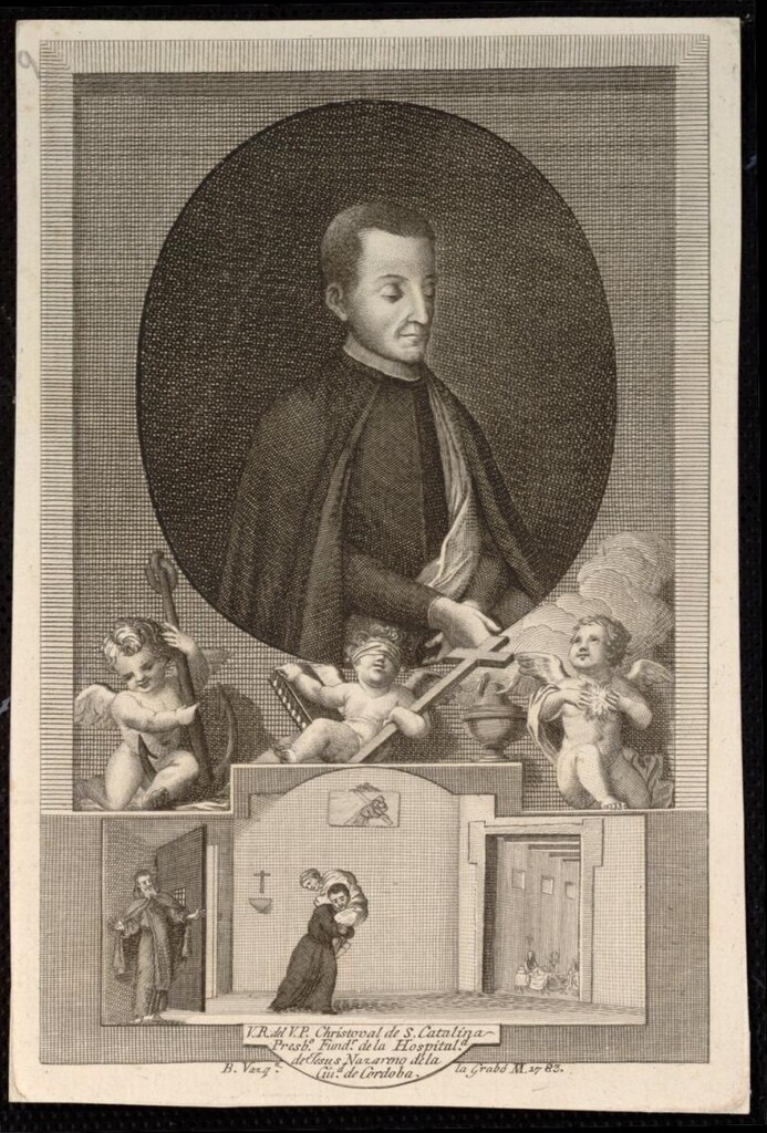 Miniatura de Retrato de Cristobal de Santa Catalina