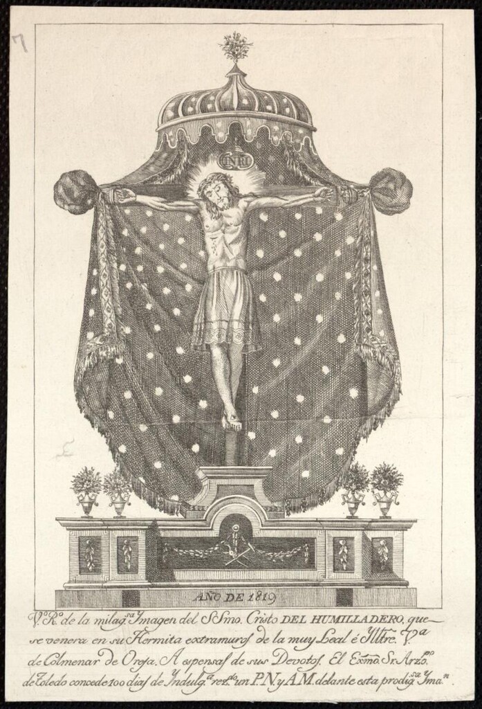 Miniatura de Cristo del Humilladero