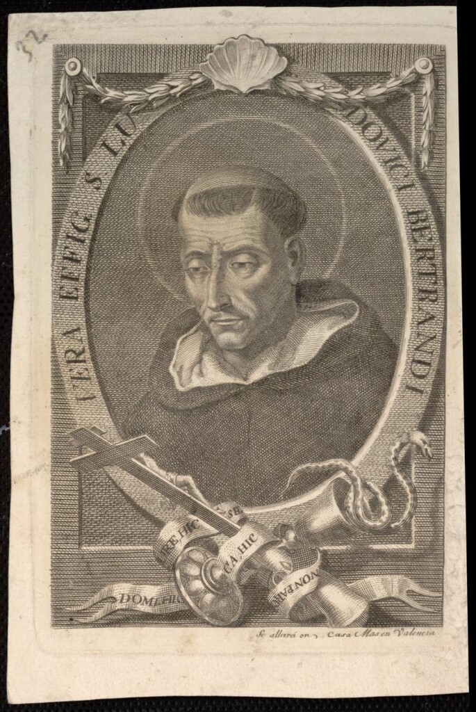 Miniatura de San Luis Beltrán