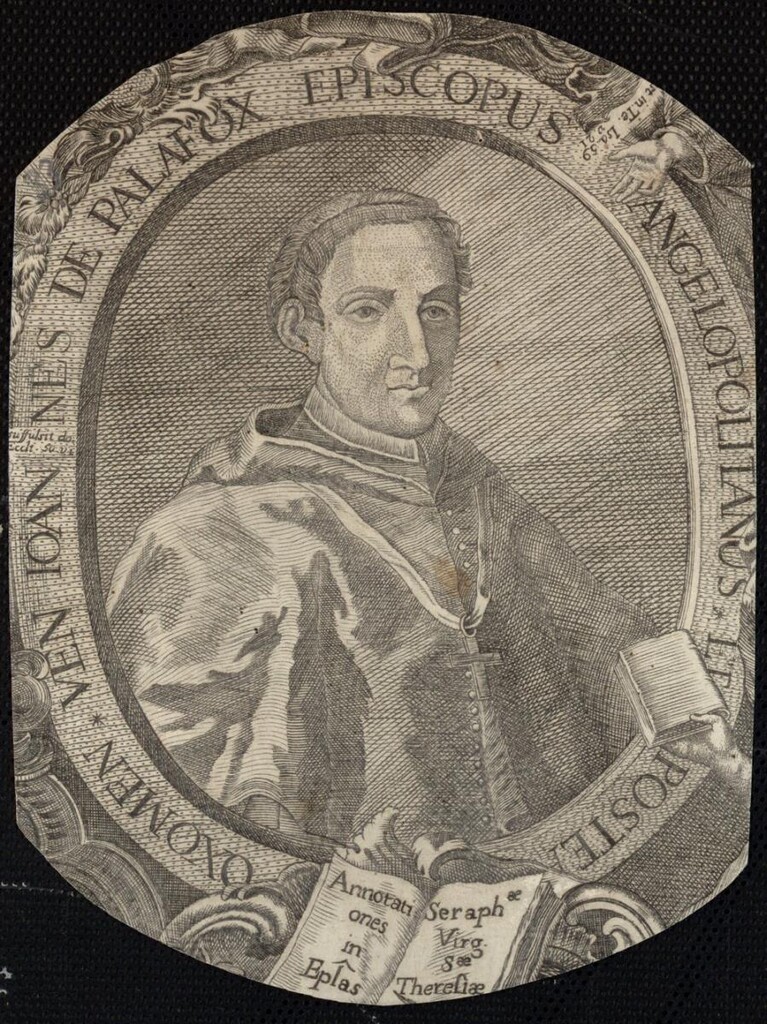 Miniatura de El Venerable Juan de Palafox y Mendoza, Obispo de Puebla de los Angeles y de Burgo de Osma