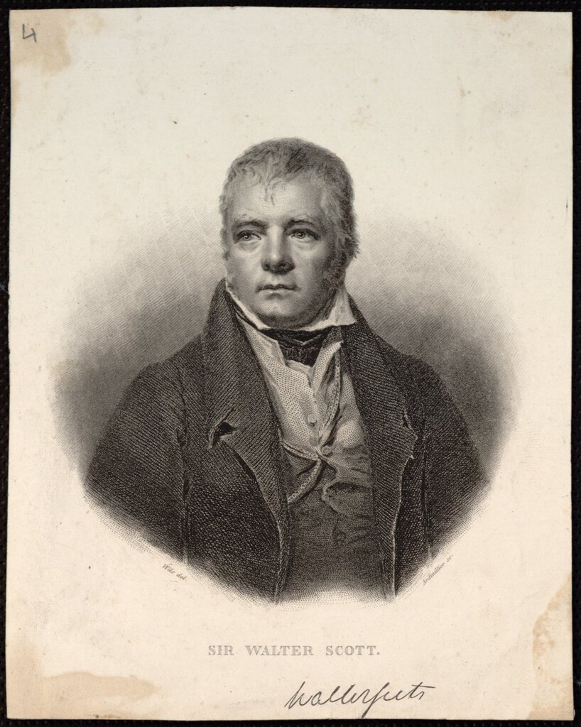 Miniatura de Sir Walter Scott