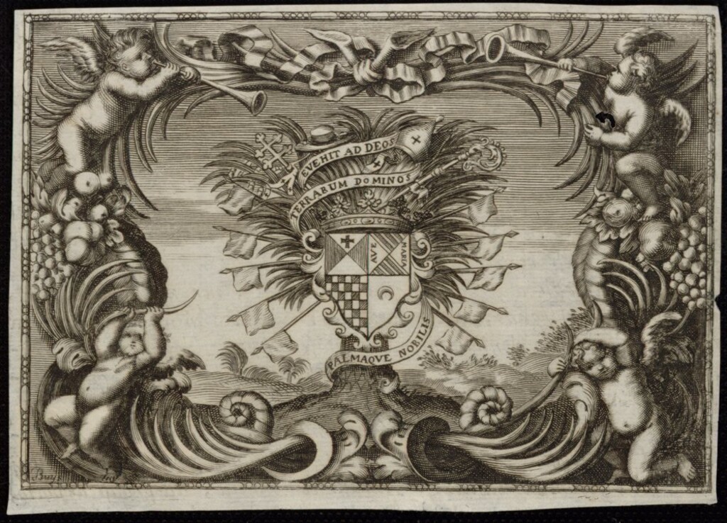 Miniatura de Escudo de armas