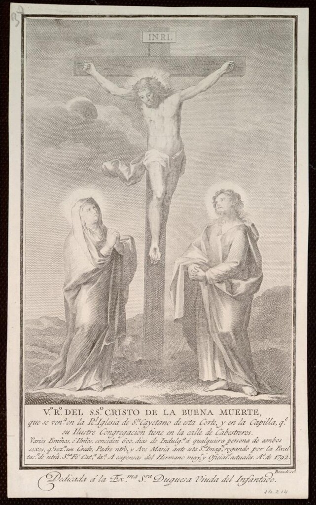 Miniatura de Cristo Crucificado