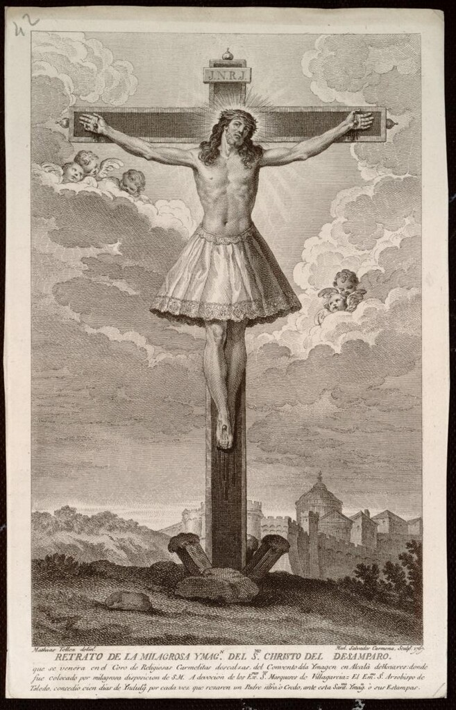 Miniatura de Cristo del Desamparo