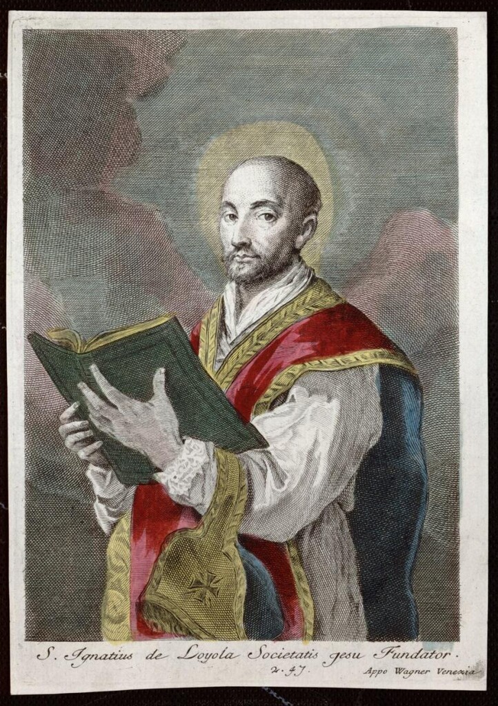Miniatura de San Ignacio de Loyola