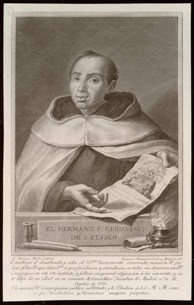 Miniatura de Retrato de Jerónimo de San Eliseo