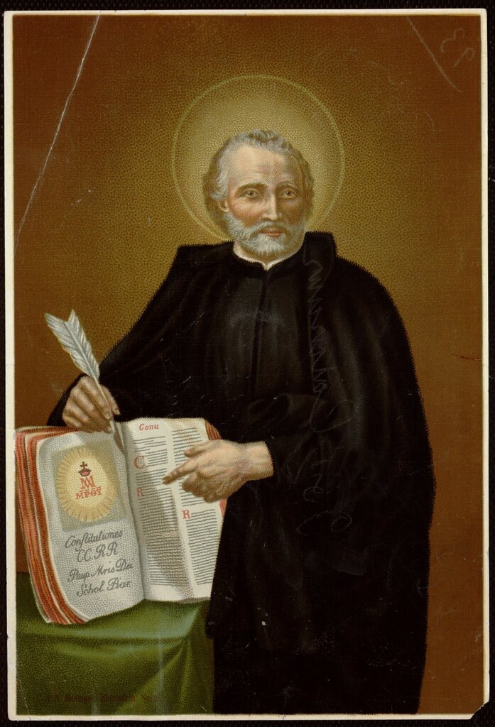 Miniatura de San José de Calasanz