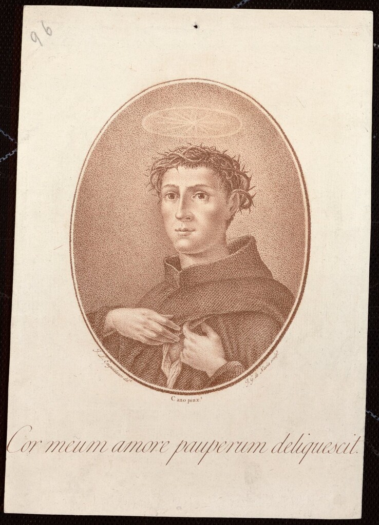 Miniatura de San Juan de Dios