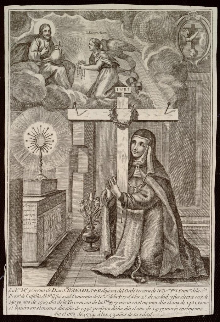 Miniatura de Venerable Juana de la Cruz