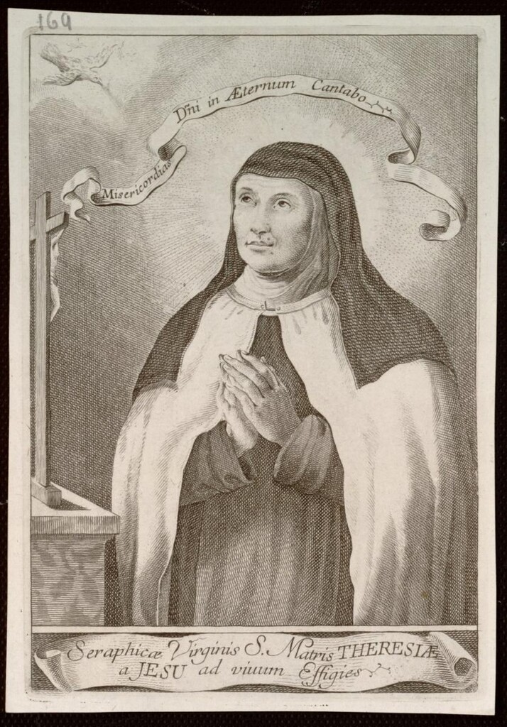 Miniatura de Santa Teresa de Jesús