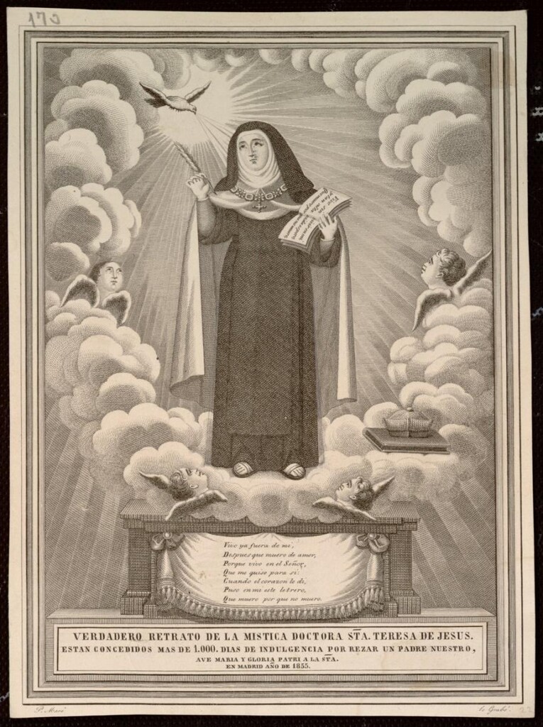 Miniatura de Verdadero retrato de Santa Teresa de Jesus