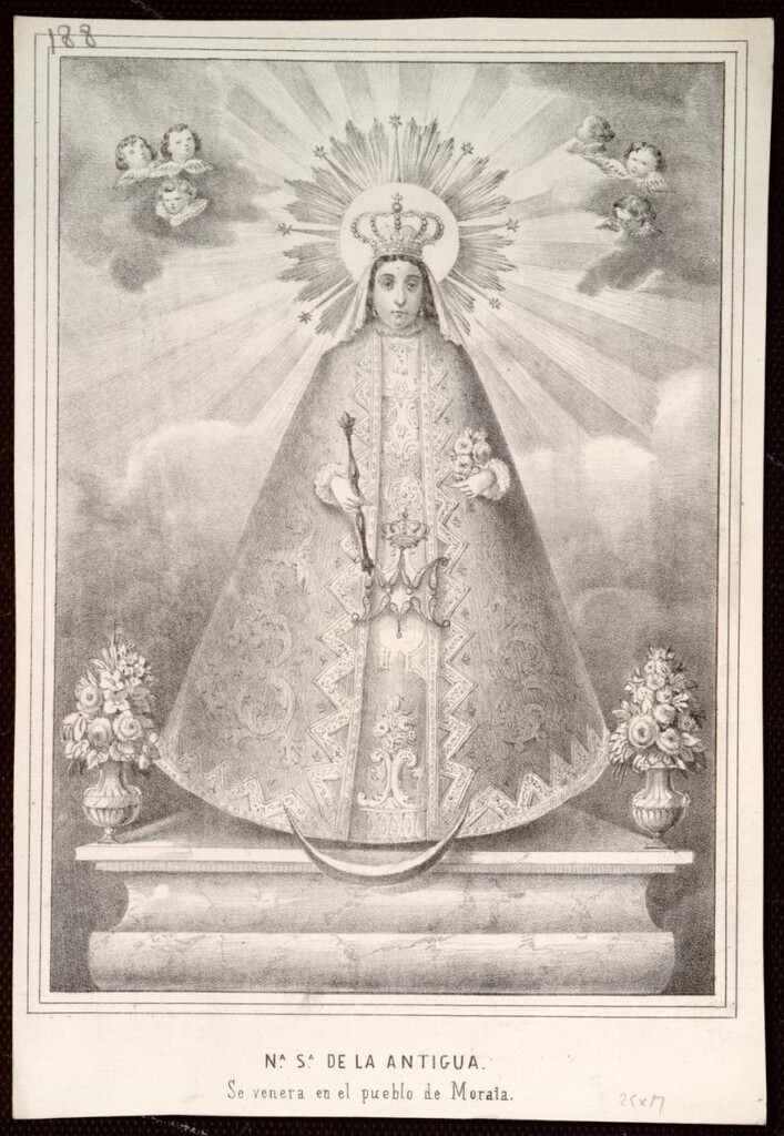 Miniatura de Nuestra Señora de la Angustia