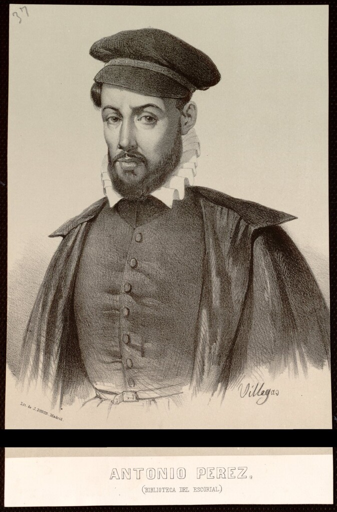 Miniatura de Antonio Pérez