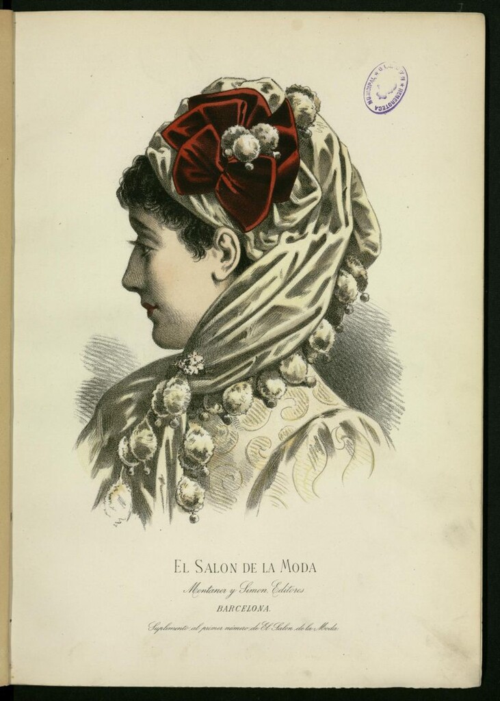 Miniatura de El Salón de la Moda : periódico quincenal indispensable para las familias