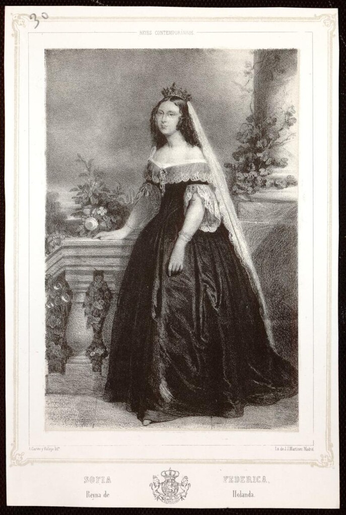 Miniatura de Sofía Federica, Reina de Holanda