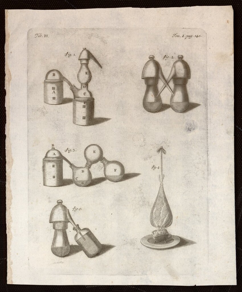 Miniatura de Ilustraciones de la “Bibliotheca Pharmaceutico-Medica”, de Jean Jacques Mangent