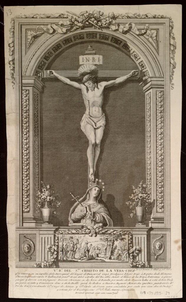 Miniatura de Cristo de la Vera Cruz