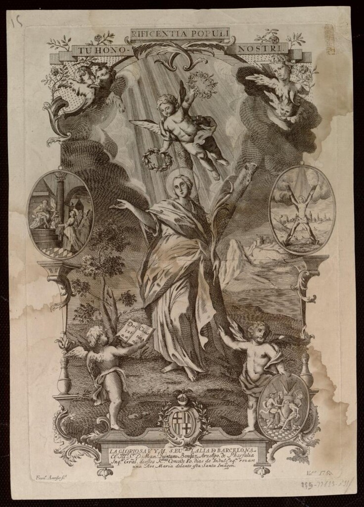 Miniatura de Imagen de Santa Eulalia de Barcelona