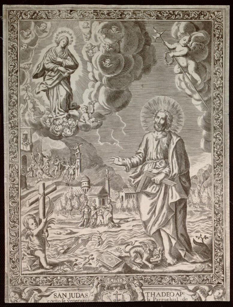 Miniatura de San Judas Tadeo