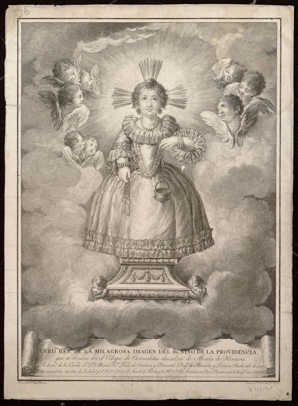Miniatura de Santo Niño de la Providencia