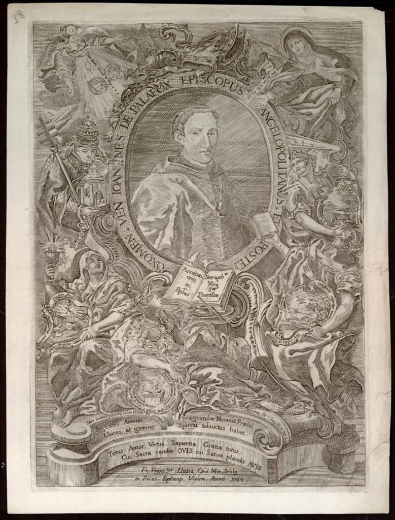 Miniatura de Retrato del venerable Juan de Palafox