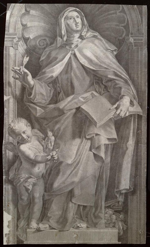Miniatura de Santa Teresa de Jesús