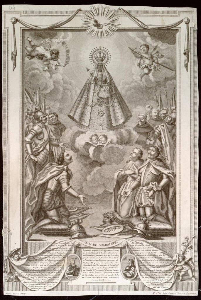 Miniatura de Virgen de Guadalupe