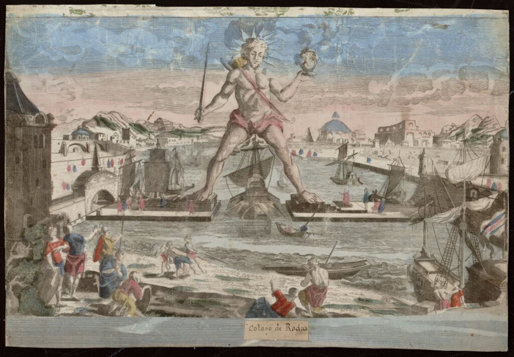 Miniatura de El Coloso de Rodas