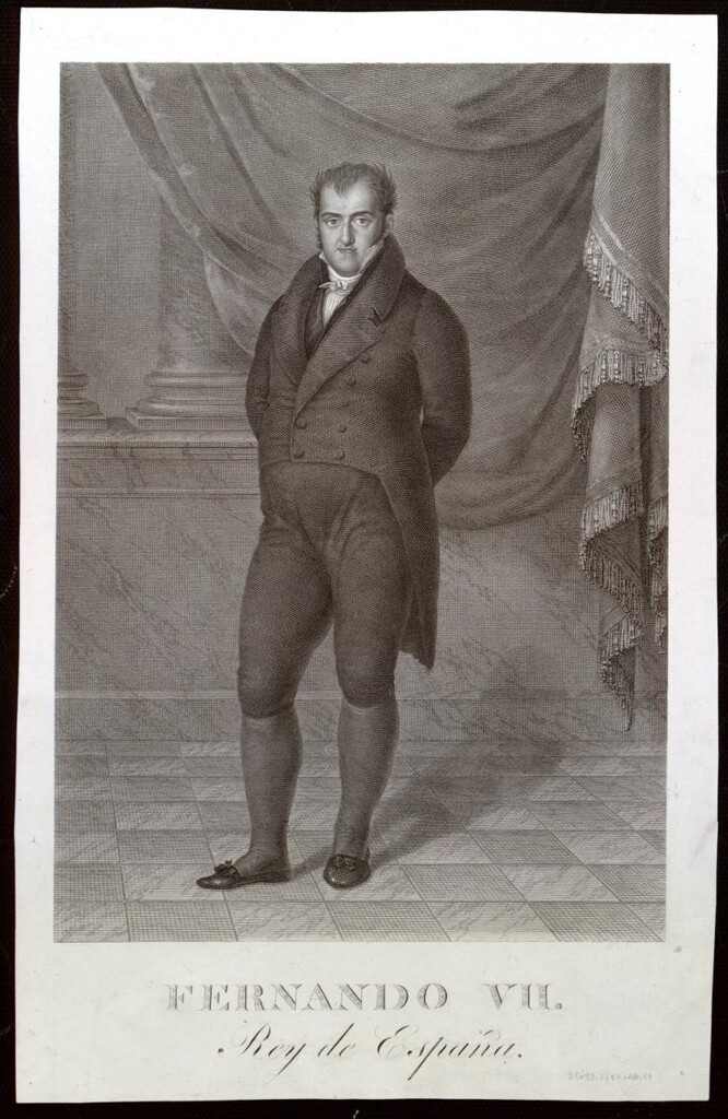 Miniatura de Fernando VII