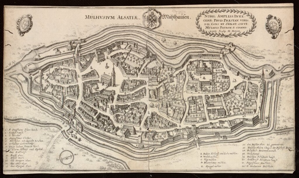 Miniatura de Mülhausen. Alemania