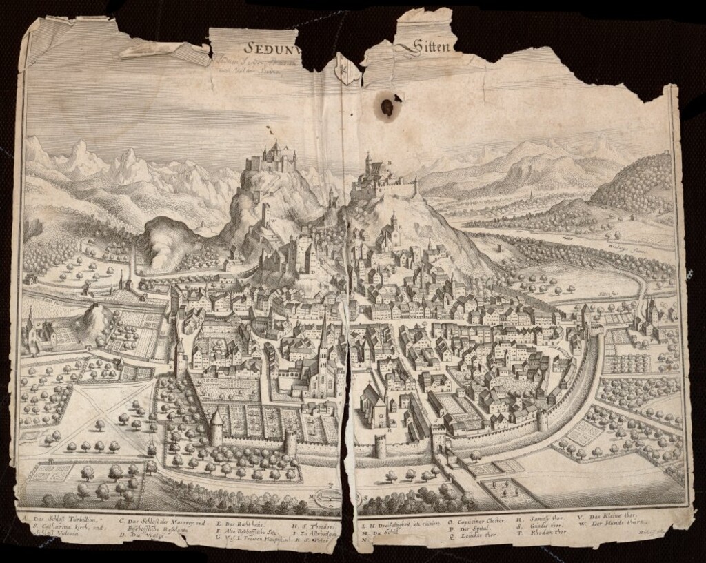 Miniatura de Sitten (Suiza)