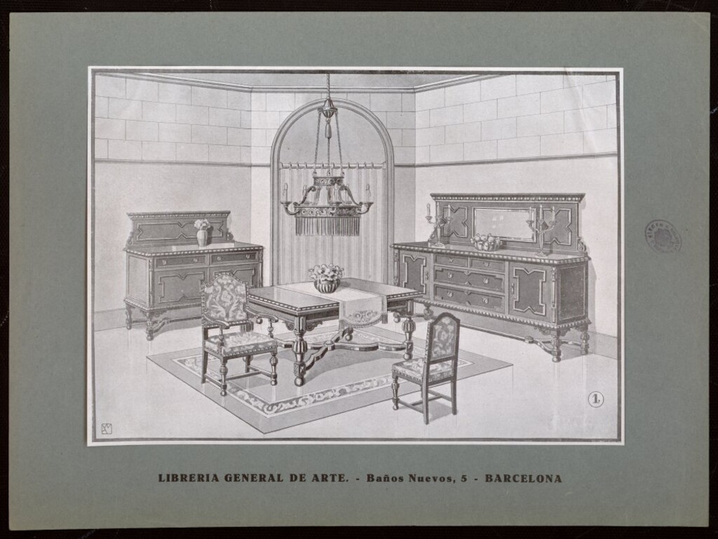 Miniatura de Librería General de Arte-baños nuevos 5.-Barcelona-1
