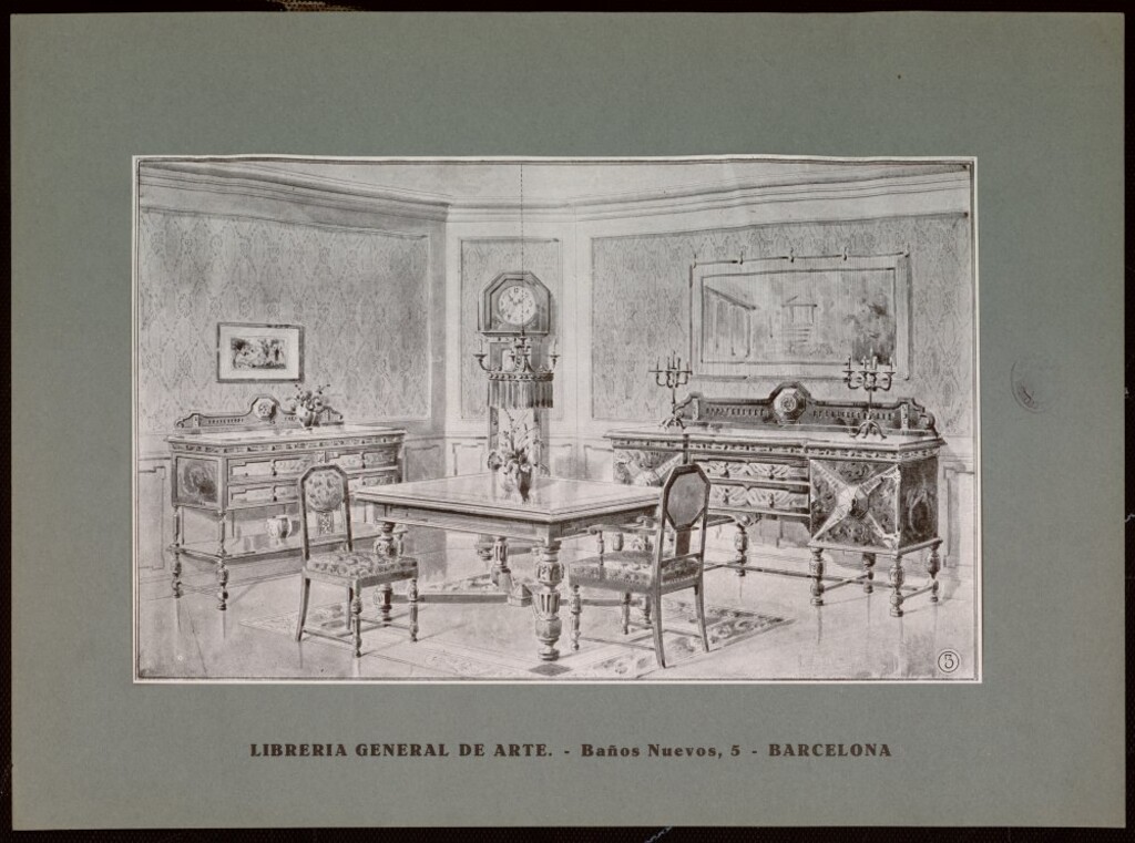 Miniatura de Librería General de Arte-baños nuevos 5.-Barcelona-3 comedor