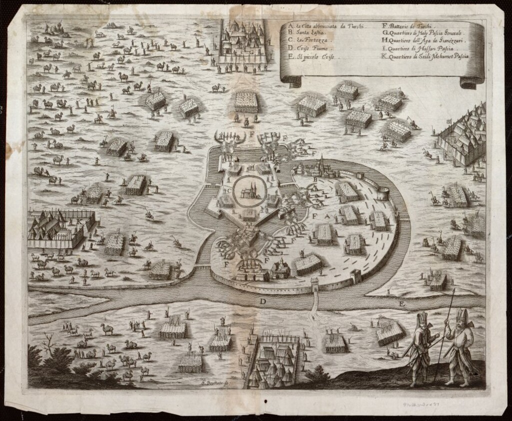 Miniatura de Ataque de los turcos a una fortaleza