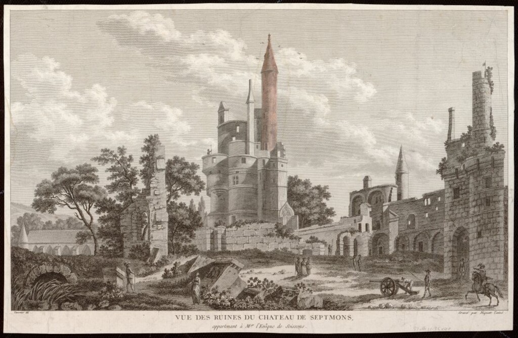 Miniatura de Ruinas del castillo de Septmons. Soissons