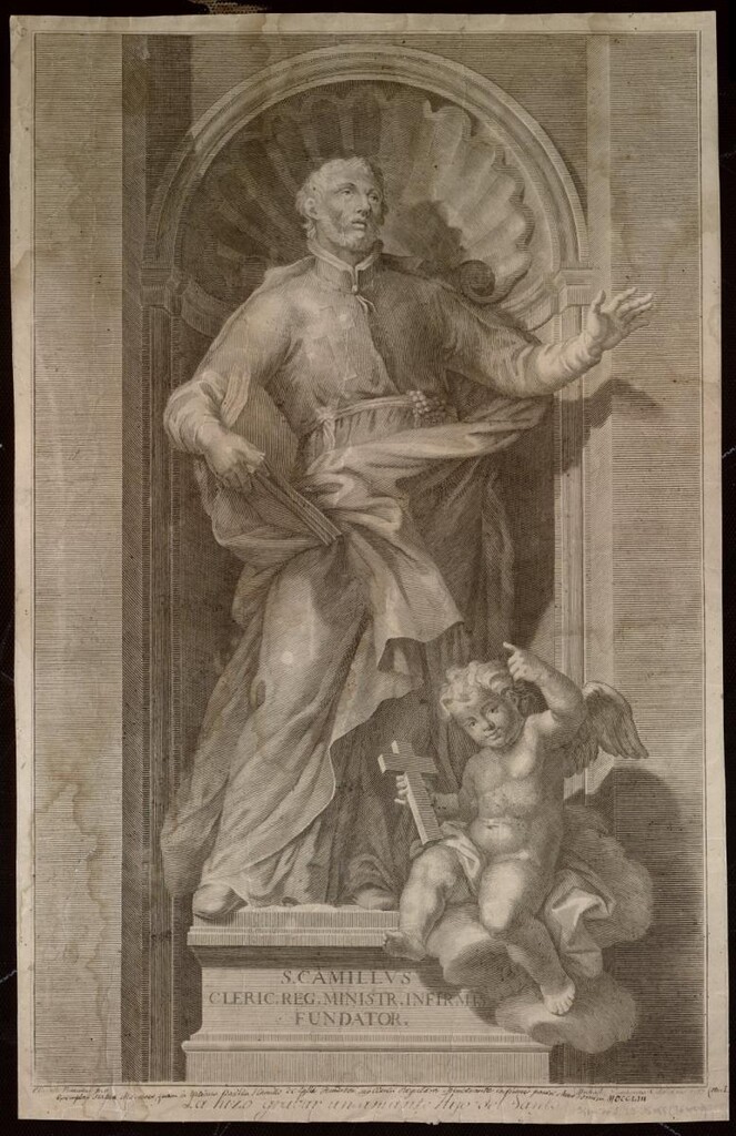 Miniatura de San Camilo de Lellis