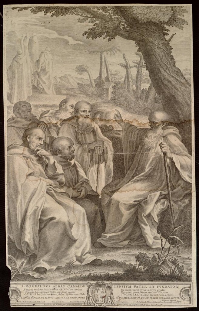 Miniatura de San Romualdo
